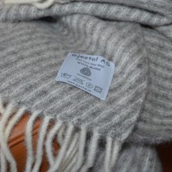 Original norsk plaid - 100% norsk uld kun kr. 499,-